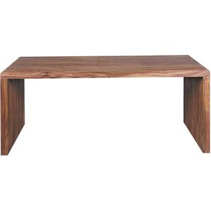 Bureau - Massief Houten Sheesham - 120 cm Breed - Archiefkantoortafel in Landelijke Stijl - Echt Hout Design