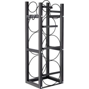 VEVOR Stalen Koelmiddeltankrek，2 x 30 lbs (13,6 kg)，Robuuste Constructie，Afmetingen 895 x 319 x 92 mm，Geschikt voor Binnen- en Buitengebruik