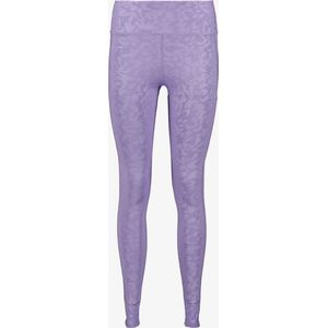 Osaga dames sportlegging met print paars - Maat S