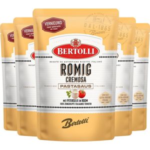 Bertolli Romig Cremosa pastasaus zak NL x5