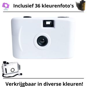 Wegwerpcamera - Met 36 Kleurenfoto's - herbruikbare camera waterdicht voor bruiloft, feesten of vakantie - Analoge Camera