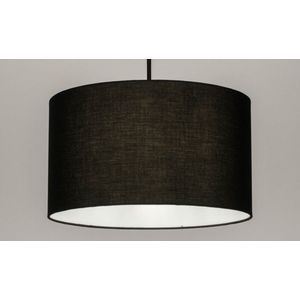Lumidora Hanglamp 30868 - SHANNON - E27 - Zwart - Metaal - ⌀ 45 cm