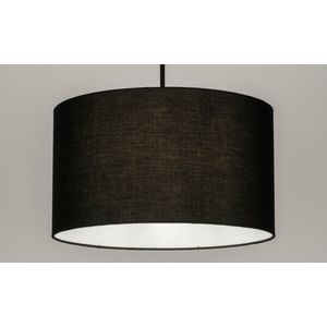 Lumidora Hanglamp 30868 - SHANNON - E27 - Zwart - Metaal - ⌀ 45 cm