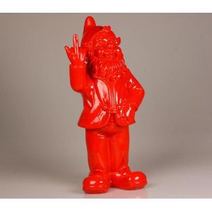 Kabouter F Ck You 20 cm rood
