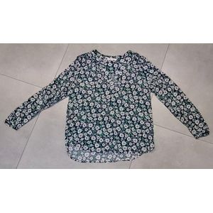 Beeldige blousse met bloemen van Esprit - Maat 36