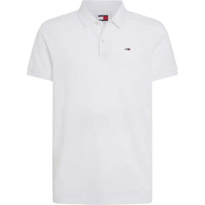 Tommy Hilfiger TJM Slim Packet Polo Heren - Wit - Maat M