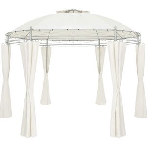 Luxe Tuinpaviljoen Ø350cm met UV Bescherming en Waterafstotend Dak