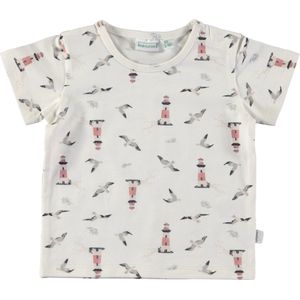 Babylook T-Shirt Korte Mouw Harbour Snow White 62
