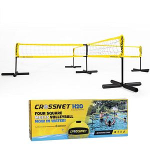 Crossnet - Water set - Poolvolleybal set - Pool volleybal net - Zwembad volleybal - Water volleybal set