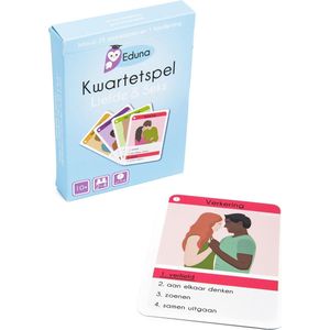 Kwartet Liefde en Seks, spel, educatief, seksuele voorlichting, vriendschap en relaties, onderwijs, instellingen, gezin, educatie, educatief
