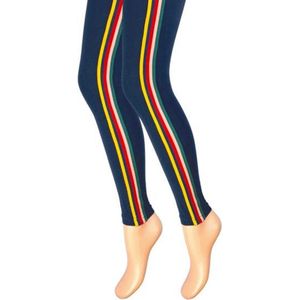 Kinderlegging - Marine - Multicolor streep - Maat 158-164