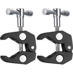 Super Clamps Magic Arm Clamp met 1/4 en 3/8 schroefdraad - camera accessoires voor flitslicht statief LCD/DV-monitor LED-lampen