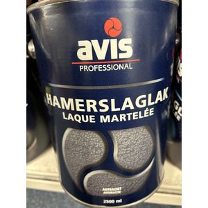 AVIS professional hamerslaglak - hamerslag - 2500ml - antraciet