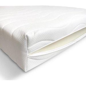 Ada Sleep® - Matrashoes Basic met Rits - Anti-allergisch - 70x200 17cm dik