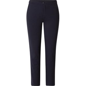 BASE LEVEL CURVY Angie Broek - Dark Blue - maat X-0(44)