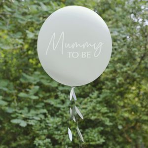 Mummy to be - 81 centimeter | ballon mommy to be XXL | baby shower ballonnen