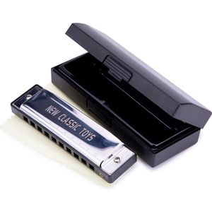 New Classic Toys Speelgoedinstrument - Mondharmonica - Komt met Handig Opbergdoosje