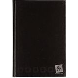 Luxe zwarte schrift gelinieerd A4 formaat - schriften voor school / notitieboek