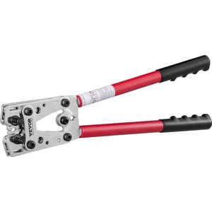 Accuklemtang - krimptang 6-50 mm² - kabelschoenen accukabel krimptang - perstang met 6 maten