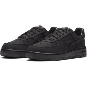 Nike Air Force 1 Low 'Stussy Black' (TD) - maat EU25 - DC8306-001 - zwarte - kindersneakers laag