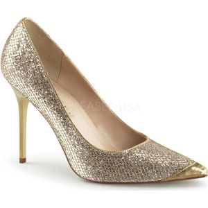 Pleaser - CLASSIQUE-20 Pumps - US 11 - 41 Shoes - Goudkleurig