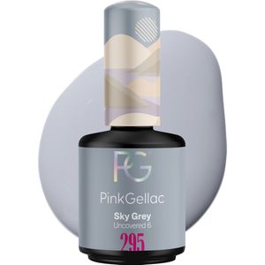 Pink Gellac Gellak - 295 Sky Grey 15ml - Grijze Gel Nagellak - Gellac - Gel Nagels Producten