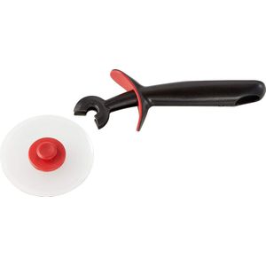 Ingenio Smart Pizzasnijder met afneembaar wiel, kunststof, zwart en rood