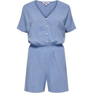 Only Broek Onlsiesta Linen Bl Playsuit Pnt 15322849 Azurine Dames Maat - XS