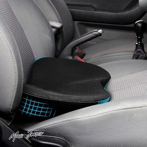 Mrs. Jones Traagschuim autostoelkussen orthopedisch stuitbeenkussen voor bureaustoel - comfortabel voor lange autoritten met zittende activiteiten .