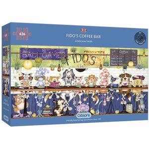 Fido's Coffee Bar Puzzel (636 stukjes)