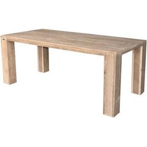 Sanderswoodworks Chicago Tuintafel Steigerhout - 200Lx74Bx78H cm