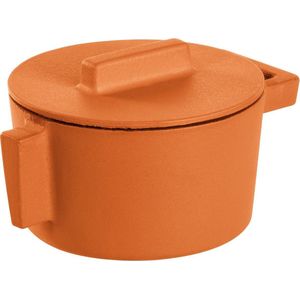 Braadpan Oranje 10 cm incl deksel - Sambonet