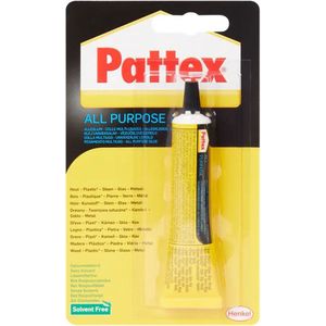 Pattex alleslijm 18 gram - all purpose glue - alles lijm - hout, plastic, steen, glas, metaal - oplosmiddelvrij