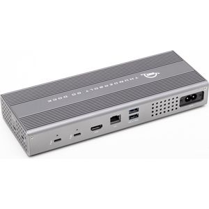 OWC Thunderbolt Go - Docking Station - Thunderbolt 3, USB-C, USB-A - Zilver