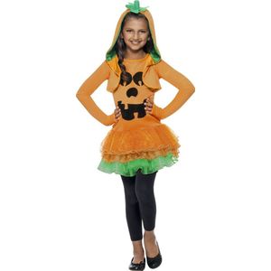 Verkleedkostuum voor meisjes pompoen met tutu Halloween kleding - Kinderkostuums - 104-116