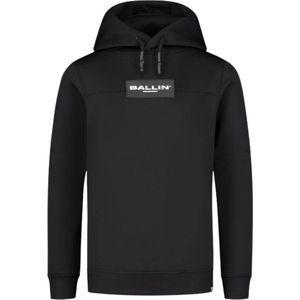 Ballin Amsterdam - Jongens Slim Fit Hoodie - Zwart - Maat 128