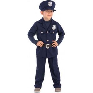 Carnival Toys Verkleedkostuum Politie Jongens Blauw One-size