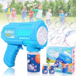 Automatische Bubbelmachine voor Kinderen - LED Bubbel Pistolen met 2 Flacons van 60 ml - Buitenspeelgoed voor Bruiloften en Jeugdfeesten