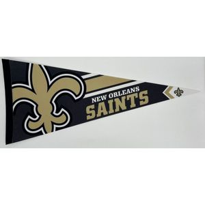 USArticlesEU - New Orleans Saints - Drew Brees - Alvin Kamara - NFL - Vaantje - American Football - Sportvaantje - Pennant - Wimpel - Vlag - 31 x 72 cm