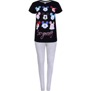 Grijs-zwarte pyjama met korte mouwen Minnie Mouse DISNEY