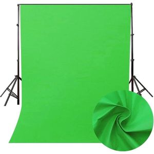 Greenscreen - Green Achtergronddoek - Uitrekbare Groen Scherm - Fotografiedoek - 300x400cm