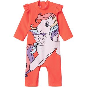 NAME IT NMFMASA MLP 3/4 UV SUIT CPLG Meisjes Badpak - Maat 86