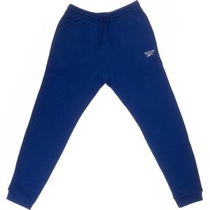 Reebok IDENTITY SMALL LOGO FLEECE JOGGER - Heren Sportbroek - Blauw - Maat XL