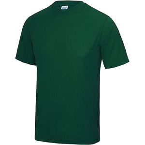 Vegan T-shirt met korte mouwen Cool T 'Bottle Green' - XL