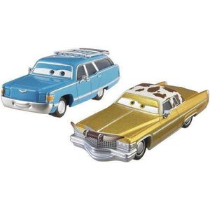 Disney Character cars 2 2-pack king + dinoco