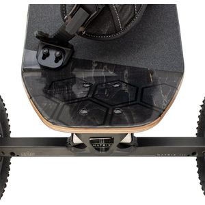 MBS Comp 95 mountainboard Silver Hex