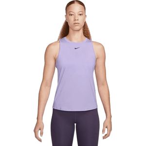 Nike One Classic Top - Sportshirt - Paars - Dames