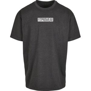 FitProWear Oversized Casual T-Shirt - Donkergrijs - Maat XL - Casual T-Shirt - Oversized Shirt - Wijd Shirt - Grijs Shirt - Zomershirt - Sportshirt - Shirt Casual - Shirt Oversized - T-Shirt