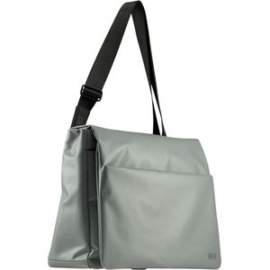 JOST Schoudertas met laptopvak Tolja Shoulder Bag Light Gray Grijs