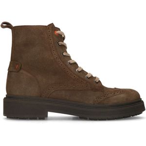 Sacha - Heren - Bruine suède veterboots - Maat 42